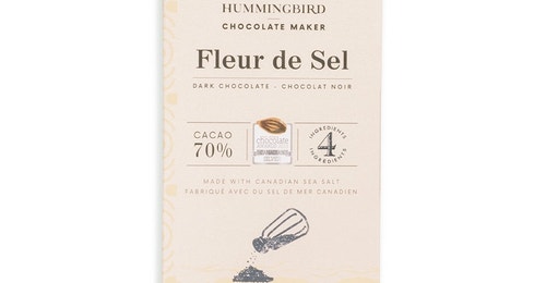 Hummingbird Chocolate bar Fleur de Sel