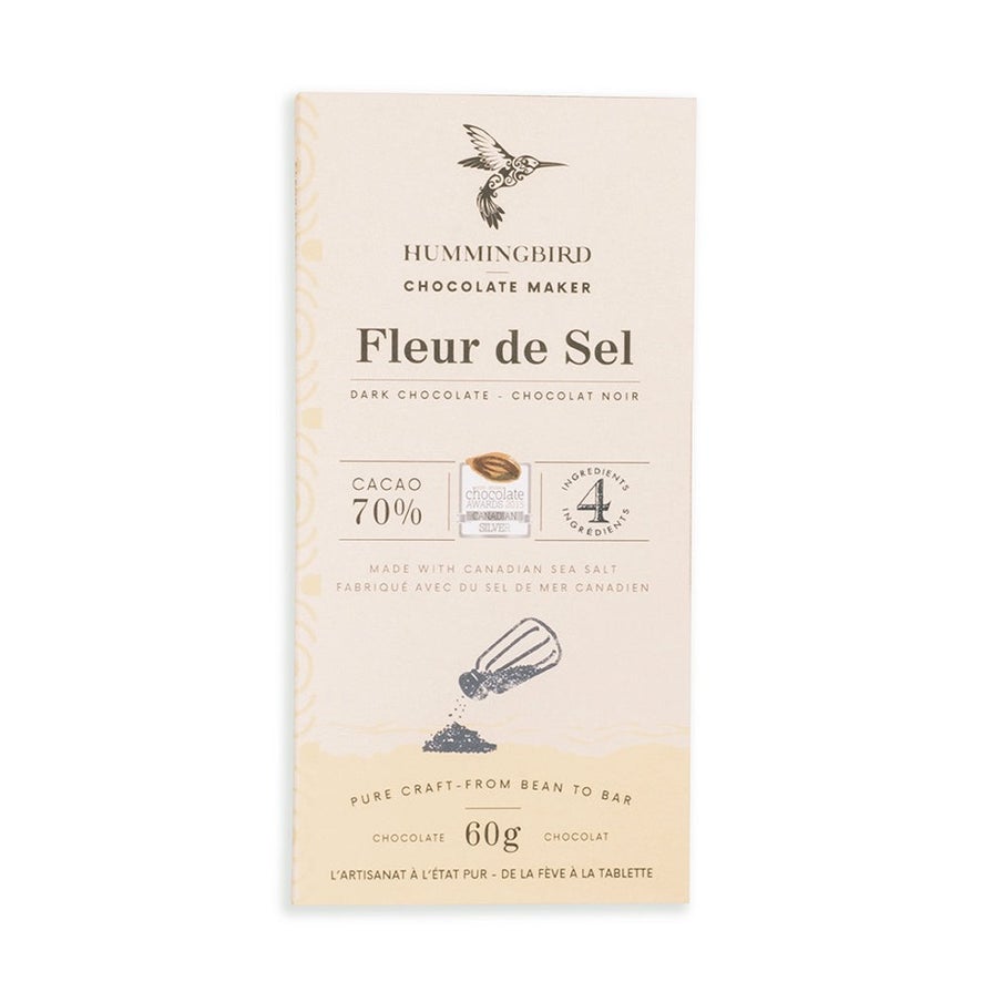Hummingbird Chocolate bar Fleur de Sel