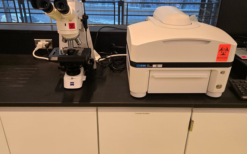 Lionheart LX automated inverted microscope