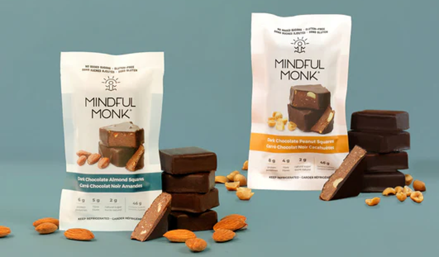 Mindful Monk chocolate products