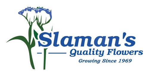 Slaman's Flowers logo Slaman's Flowers logo