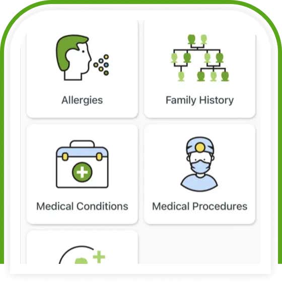eHealth App Screenshot