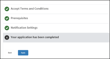 screen shot of buttons in saskatchewan.ca account