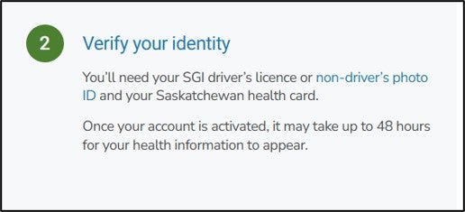Instructions on MSHR identity validation.