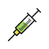 Icon of a syringe.