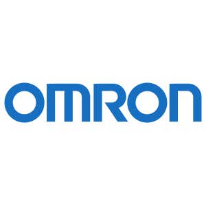 Omron word mark.