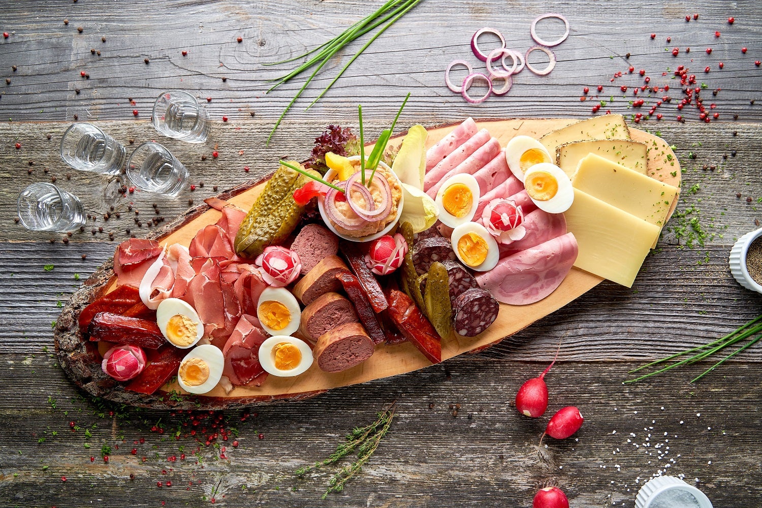 Brettljause im Lindenbräu Brauhaus im Center am Potsdamer Platz 