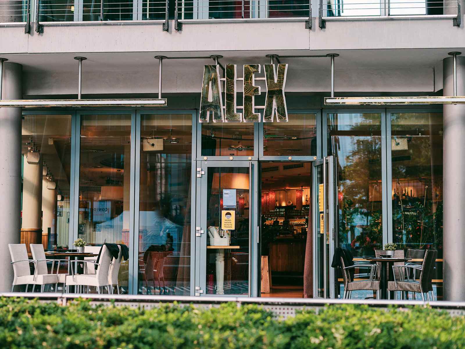 Café Alex  im Sony Center am Potsdamer Platz
