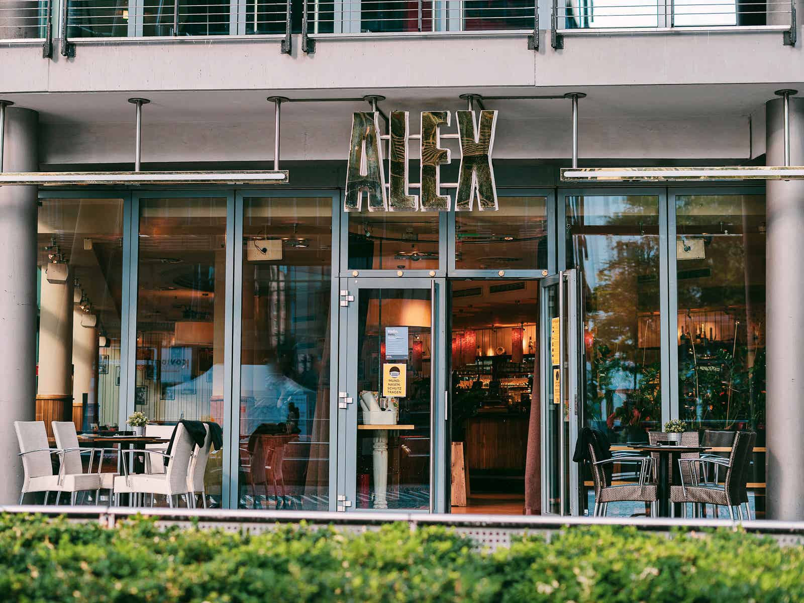 Café Alex im Sony Center am Potsdamer Platz