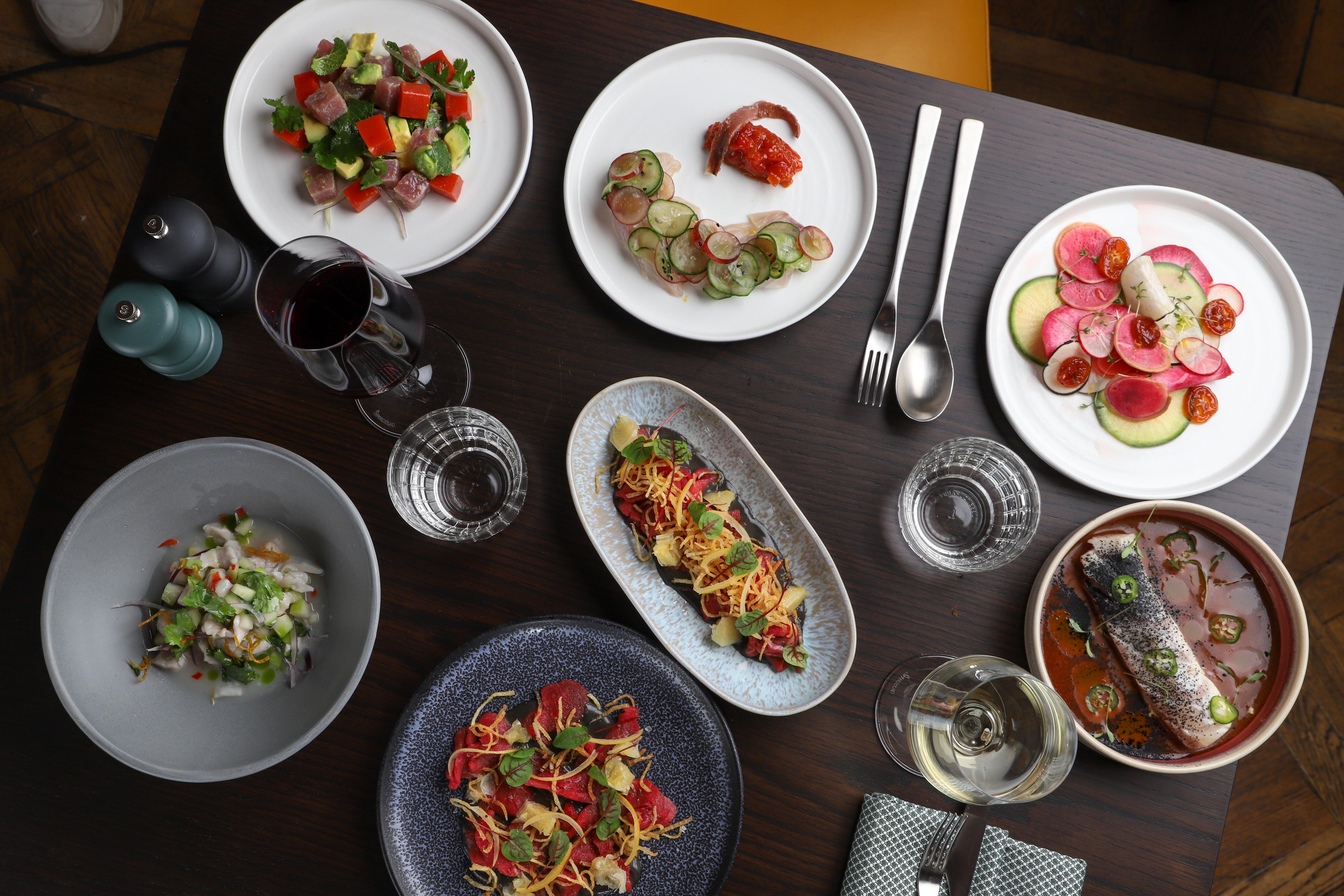 Speisen und Getränke im Frederick's im Center am Potsdamer Platz