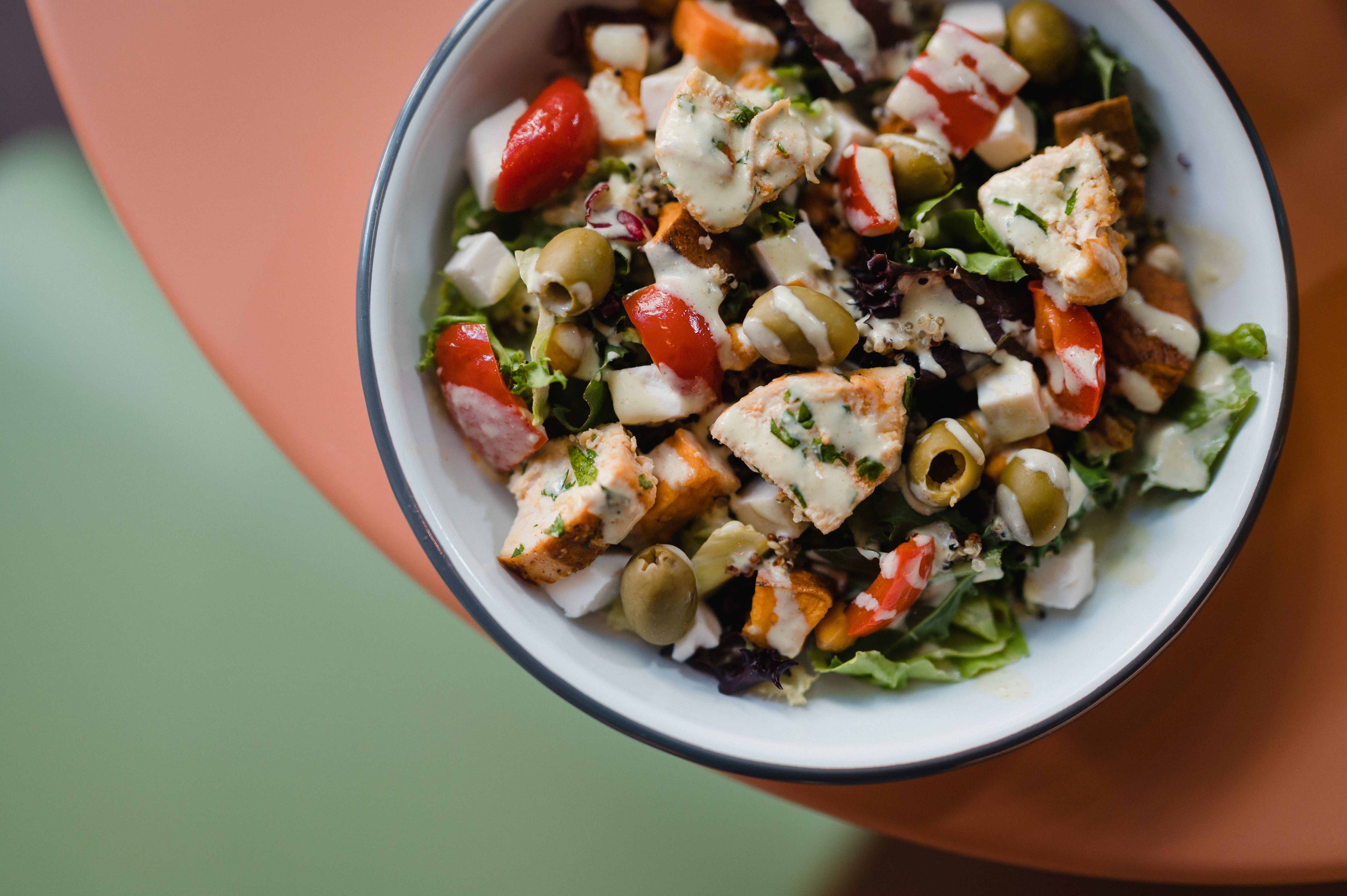 Salat im Deli im Center 