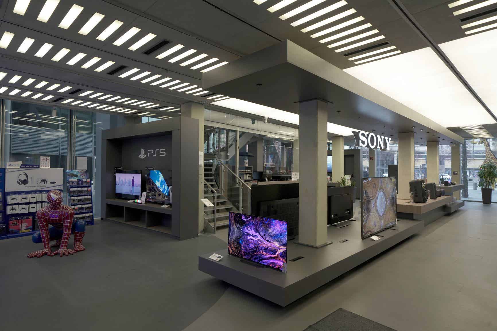 Modernisierte Büros im Sony Center Berlin