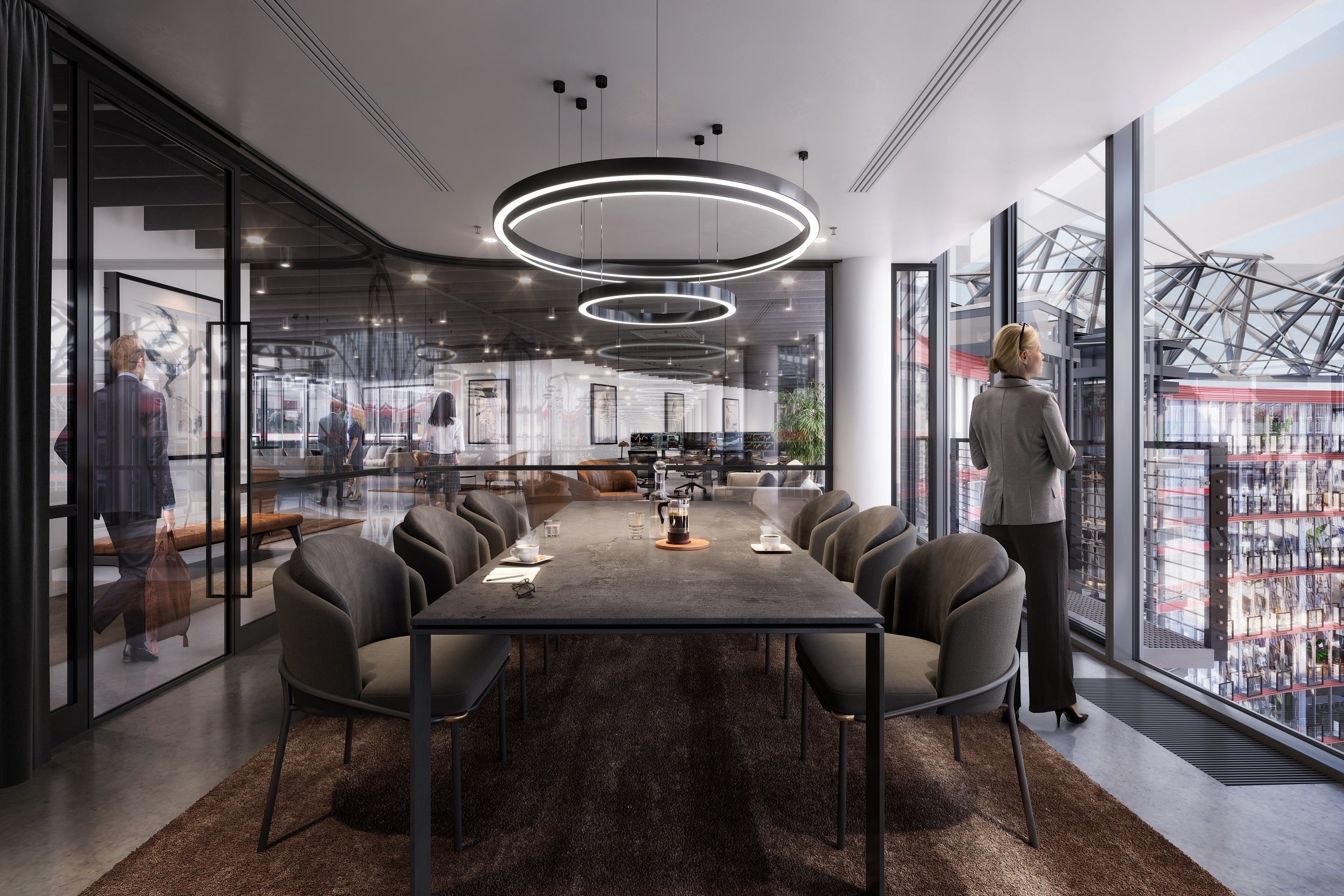 Neue Büroflächen im Sony Center verfügbar