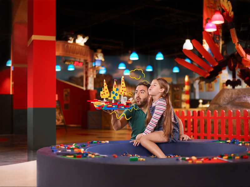 Legoland Discovery Centre Vater und Tochter 
