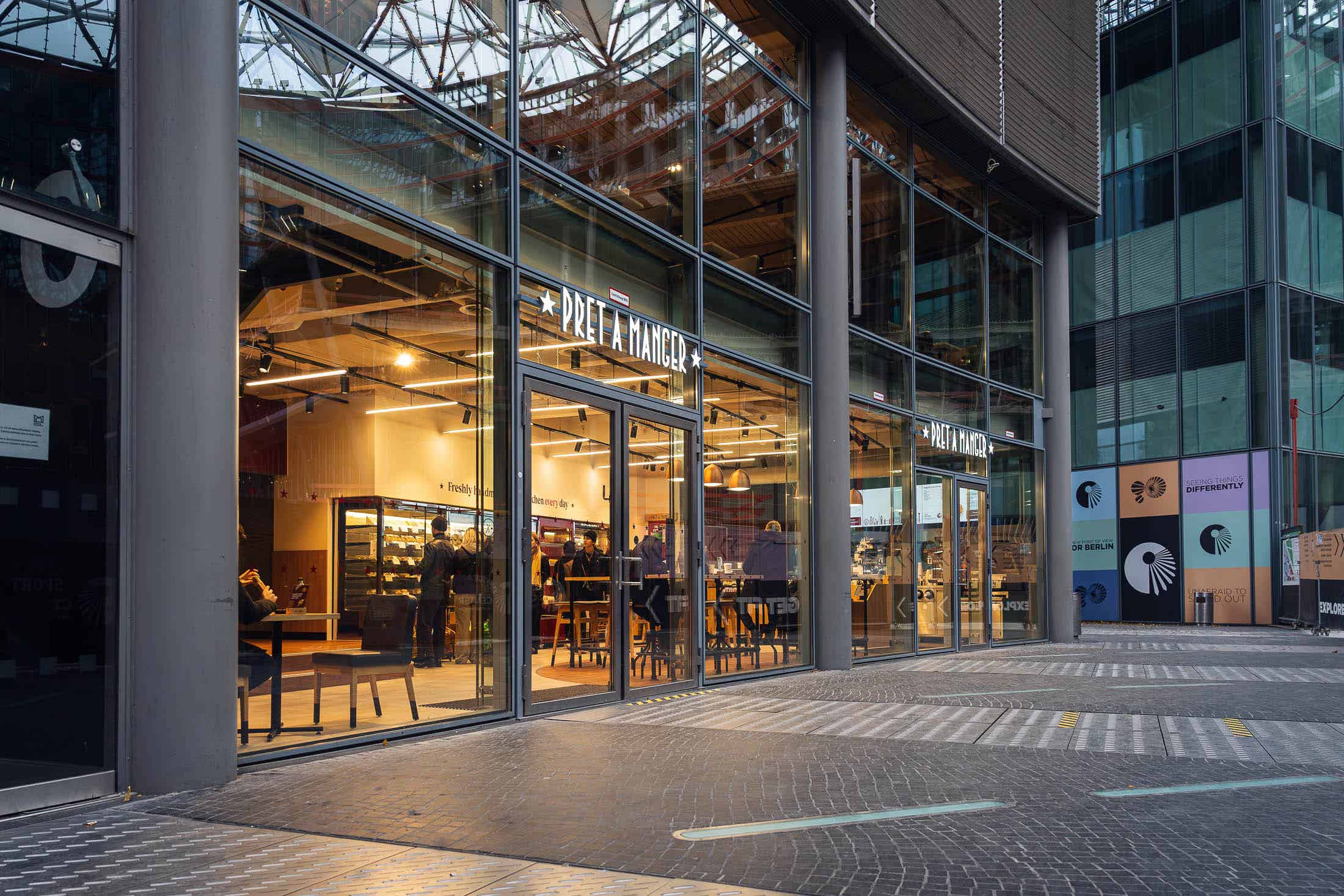 Pret a manger im Center am Potsdamer Platz